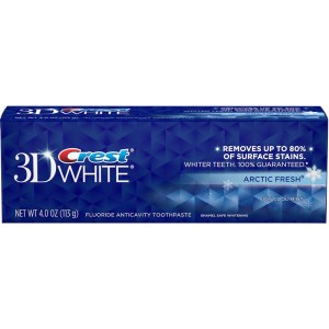 Зубная паста Crest 3D White Arctic Fresh Icy Cool Mint Отбеливающая 113 г