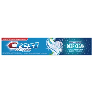 Зубная паста Crest Complete Multi-Benefit Whitening+ Deep Clean Отбеливающая 164 г