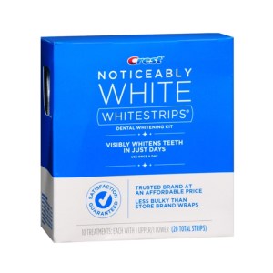 Отбеливающие полоски для зубов Crest Noticeably White Whitestrips Dental Whitening Kit 20 шт