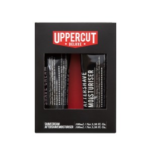 Набор Uppercut Deluxe Duo Kit Shave Cream 100 мл & Aftershave Moisturiser 100 мл