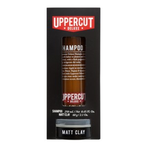Набор Uppercut Deluxe Duo Kit Everyday Shampoo 250 мл & Matt Clay 60 г