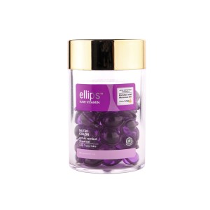 Витамины для волос Ellips Hair Vitamin Сияние Цвета Защита и уход за окрашенными волосами 50 x 1 мл