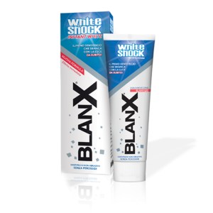 Зубная паста Blanx White Shock Blue 75 мл