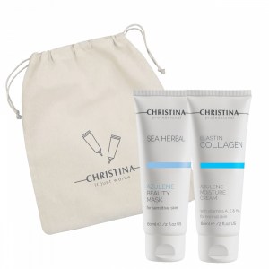 Зимний набор Christina Winter Kit Увлажнение и питание для чувствительной кожи (60 мл + 60 мл) 