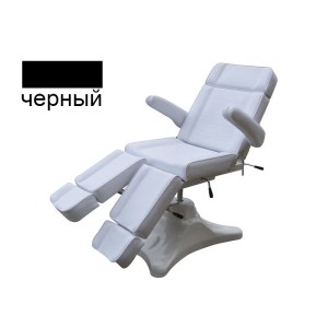 Кушетка педикюрная B.S.Ukraine 234А с гидравлической регулировкой высоты черная