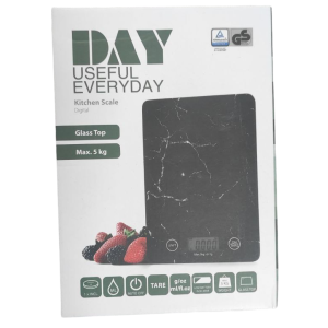 Цифровые кухонные весы Day Useful Everyday Kitchen Scale Digital черные 5 кг