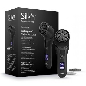 Электрическая пемза для ног Silk'n Fresh Pedi водонепроницаемая аккумуляторная черная