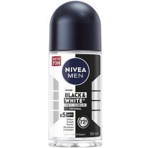 Антиперспирант шариковый NIVEA MEN Black & White Invisible Original Anti-Transpirant для мужчин 50 мл