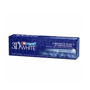 Отбеливающая зубная паста Crest 3D White Arctic Fresh Toothpaste Icy Cool Mint 136 г