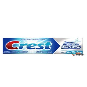 Отбеливающая зубная паста Crest Tartar Control and Whitening Toothpaste Cool Mint 181 г
