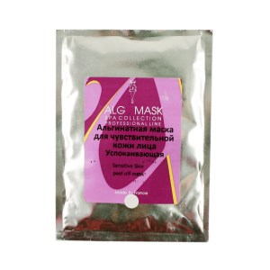 Альгинатная маска Alg & Spa для чувствительной кожи лица с успокаивающим действием 25 г