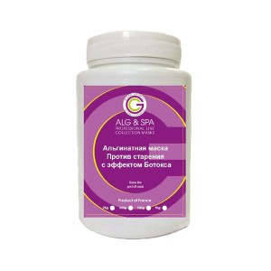 Альгинатная маска Alg & Spa против старения кожи лица с эффектом ботокса 500 г
