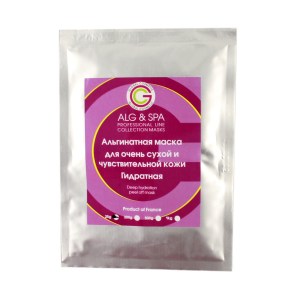 Альгинатная маска Alg & Spa гидратная для очень сухой и чувствительной кожи 25 г (3037000160028)