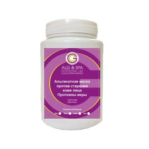 Альгинатная маска Alg & Spa против старения кожи лица с протеинами икры 500 г