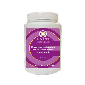 Шейкерная Альгинатная маска Alg & Spa кремовая с черешней 200 г (3037000770203)
