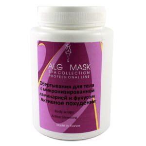 Альгинатная маска для тела Alg & Spa Активное похудение с ламинарией и фукусом 1 кг