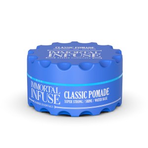 Синяя  воск-помада для волос Immortal Classic Pomade 150 мл