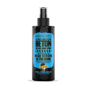 Воск-спрей для волос Immortal Infuse  Beton  mega strong ultra shine мега сильный и ультра сияющий 150 мл