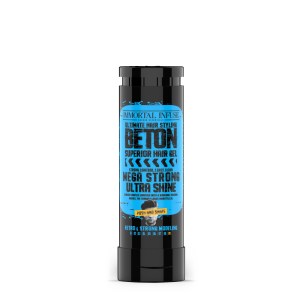 Гель для волос Immortal Infuse Beton mega strong ultra shine superior hair gel мега сильный и ультра сияющий 100 мл