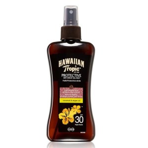 Сухое масло для загара Hawaiian Tropic Protective Dry Spray Oil Mist SPF 30 200 мл