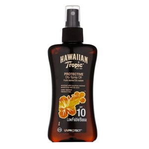 Сухое масло для загара Hawaiian Tropic Protective Dry Spray Sun Oil SPF 10 200 мл
