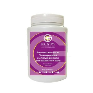 Альгинатная маска Alg & Spa тонизирующая и стимулирующая для возрастной кожи 200 г