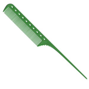 Гребень Y.S.Park YS 101 Tail Comb с хвостиком зеленый