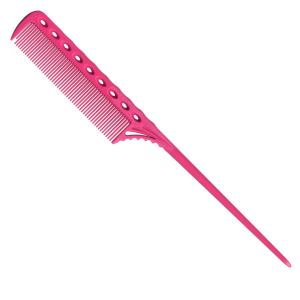 Гребень Y.S.Park YS 107 Tail Comb с хвостиком розовый