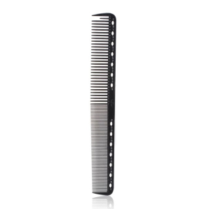 Расческа для стрижки Kalipso Professional Hair Combs Static Free комбинированная черная 18 см