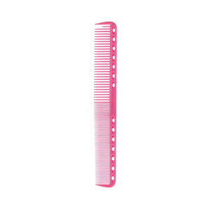 Расческа для стрижки Kalipso Professional Hair Combs Static Free комбинированная розовая 18 см