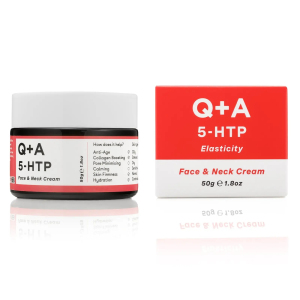 Крем для лица и шеи Q+A 5-HTP Face & Neck Cream против морщин 50 мл