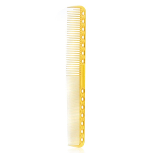Расческа для стрижки Kalipso Professional Hair Combs Static Free комбинированная желтая 18 см