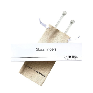 Стеклянные пальчики Christina Glass Fingers для массажа лица 2 шт (CHR179)