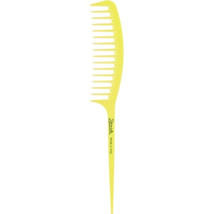 Гребень для волос с ручкой Janeke Fashion Supercomb желтый