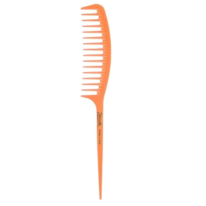 Гребень для волос с ручкой Janeke Fashion Supercomb оранжевый