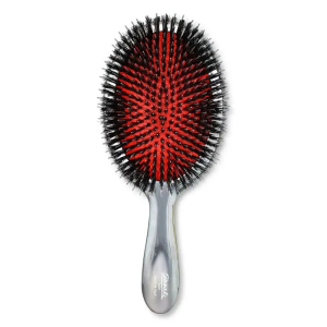 Щетка для волос Janeke Chromium Line Pneumatic Mixed Bristle Hairbrush XL 