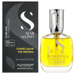 Жидкие кристаллы для волос Alfaparf Semi di Lino Sublime Cristalli Liquidi 30 мл (PF016455)