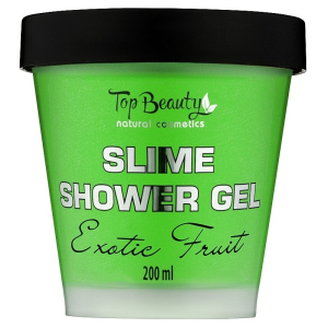 Слайм-гель для душа Top Beauty Slime Shower Gel Exotic Fruit с ароматом экзотических фруктов 200 мл