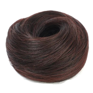 Резинка-пучок Kalipso Hair Bun Straight из искусственных волоc коричневая