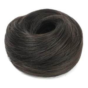 Резинка-пучок Kalipso Hair Bun Straight из искусственных волоc темно-коричневая