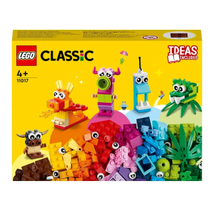 Конструктор LEGO Classic Оригинальные монстры 140 деталей 4 + (11017)
