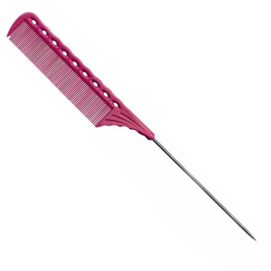 Гребень Y.S.Park YS 116 Tail Comb с хвостиком розовый