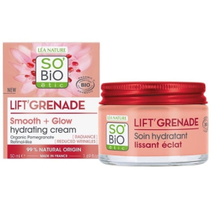 Дневной крем для лица So'Bio Etic Lift'Grenade Smooth & Glow Hydrating Day Cream увлажняющий 50 мл
