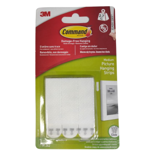 Клейкие застежки для рамок и картин 3M Command Picture Medium (2,7 кг, 3 пары)