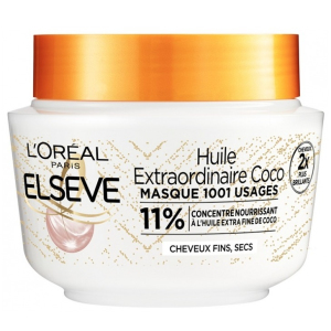 Питательная маска для волос L'Oréal Paris Elseve Huile Extraordinaire Coco Masque 1001 Usages 310 мл
