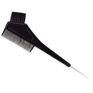 Кисть для окрашивания Hairway 026029 черная с гребешком и крючком