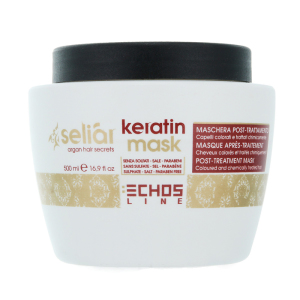 Маска для волос Echosline Seliar Keratin с маслом аргании и кератином 500 мл