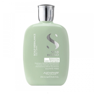 Шампунь Alfaparf Semi Di Lino Scalp Rebalance Balancing Low Shampoo балансирующий для жирной кожи головы 250 мл (8022297023267)