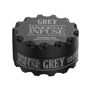 Серый цветной воск для волос Immortal Grey coloring wax 100 мл