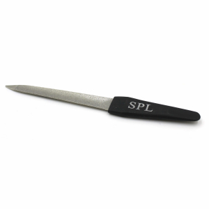 Пилка для ногтей SPL 90168 металлическая с сапфировым напылением